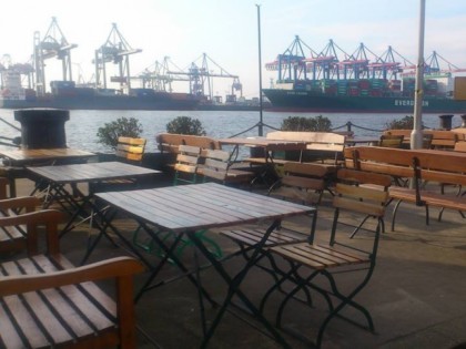 Photo: Restaurantschiff DES Bergedorf Museumshafencafe